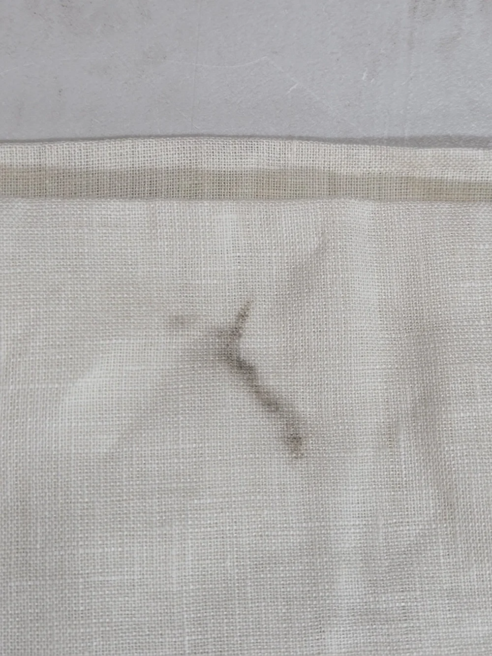 QUINCE 1 96x120 European Linen True Blackout Curtain Ivory 0300